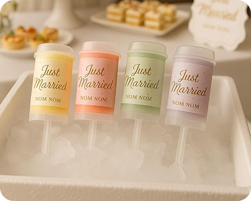 Custom signage + freezer wrap